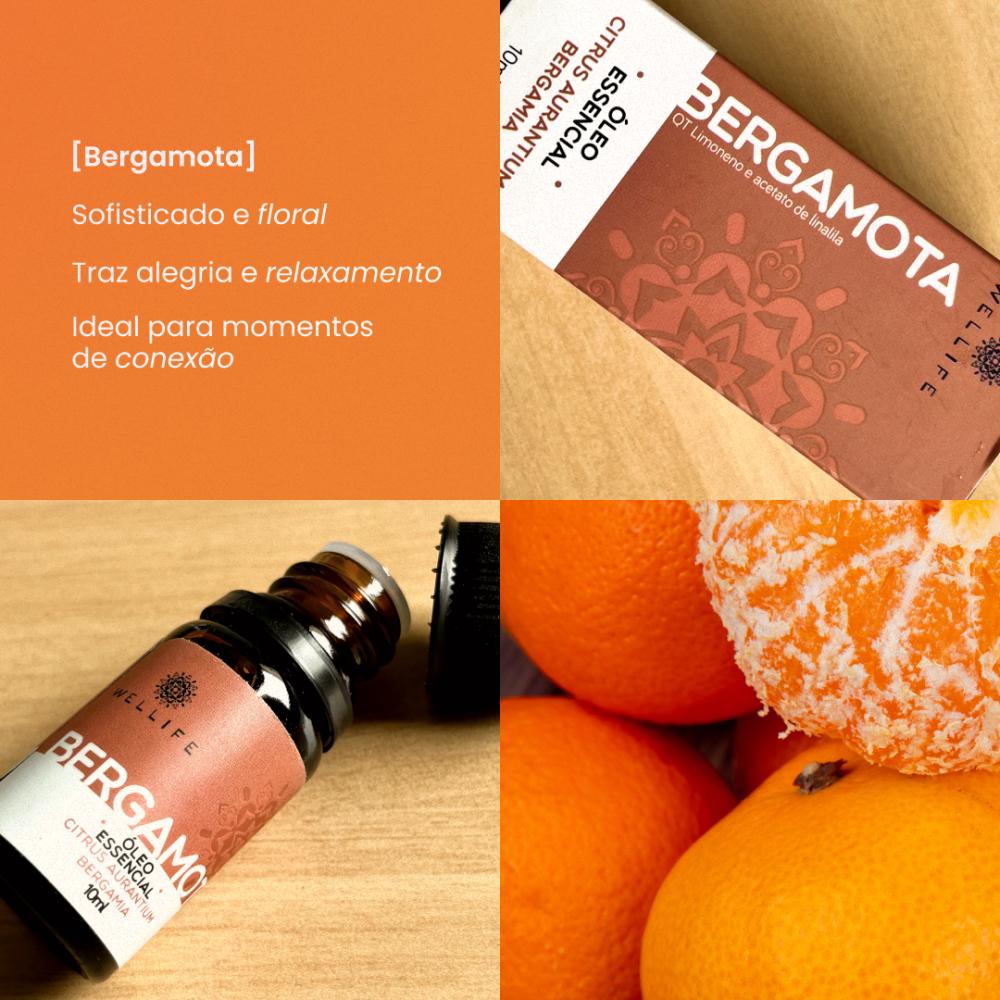 Calmante natural - Óleo essencial bergamota tradicional 100% puro