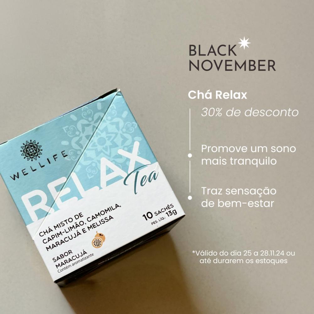 Chá Relax em Oferta Black Friday