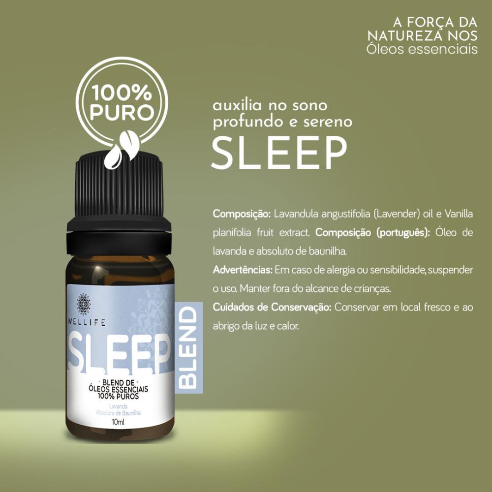 Óleo essencial para insônia - Blend tradicional