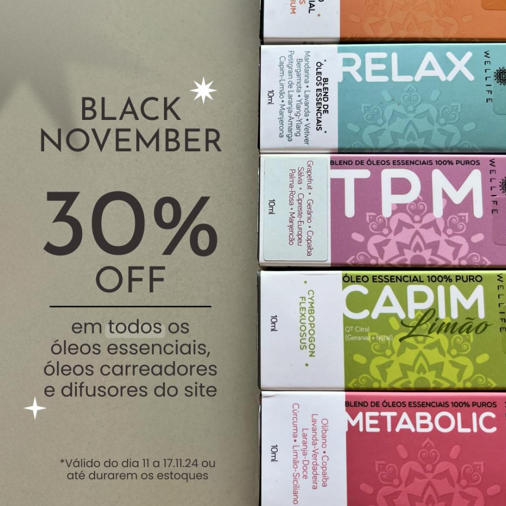 Óleos Essenciais Black Friday