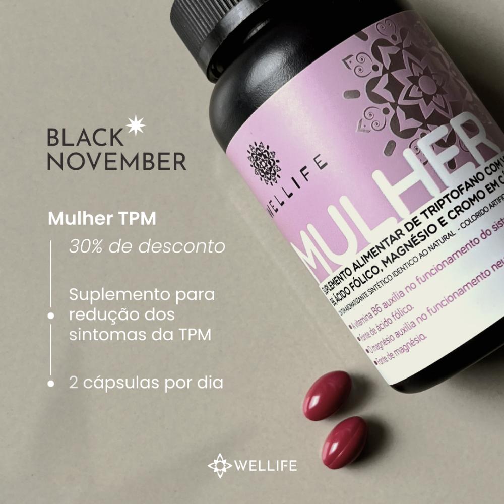 Suplemento para TPM e Menopausa em Oferta Black Friday