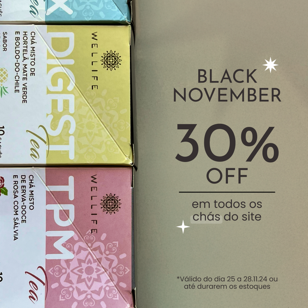 Chás em Promoção - Oferta Black Friday