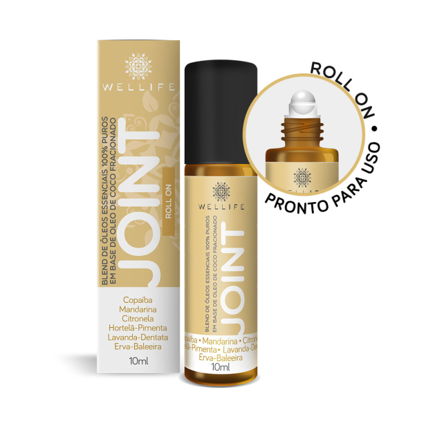 Citronela repelente natural contra insetos - Joint - Blend de óleos essenciais Wellife