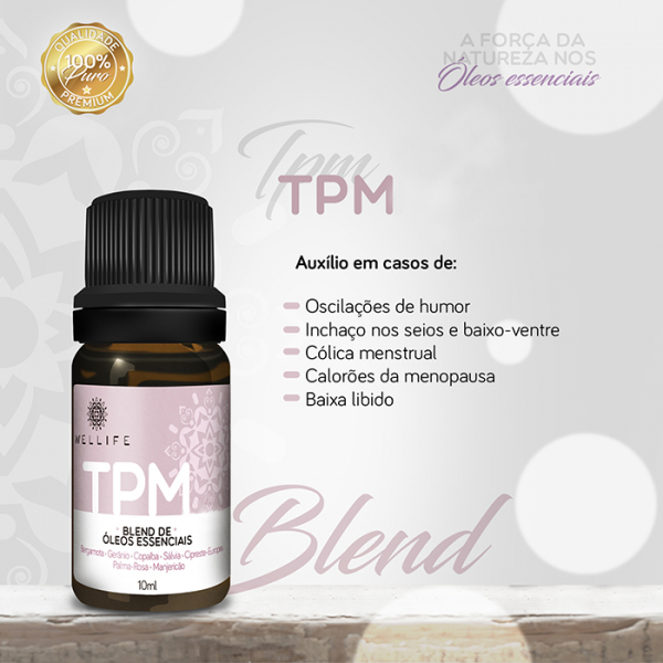 Óleo essencial para alívio das cólicas menstruais