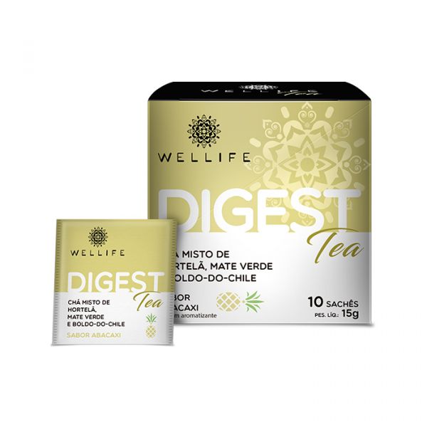 Kit Caixa de Acrílico + 4 Chás Wellife