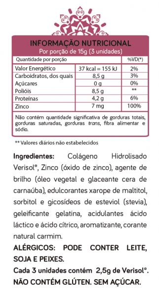 Combo 3  Collagen Gummy Verisol 