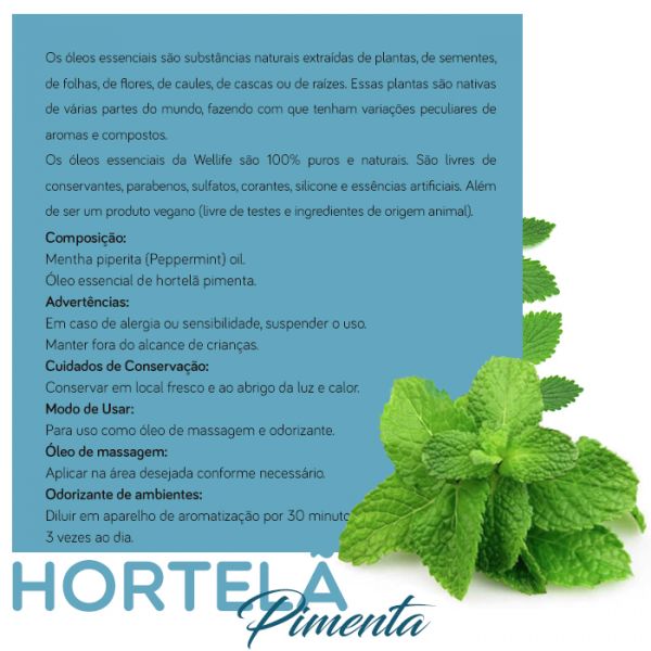 Kit Wellife 3 Óleos Essenciais Starter Básico