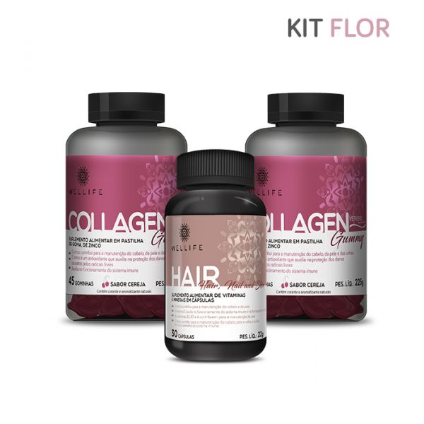 Combo Wellife Flor