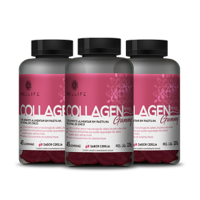 Combo Wellife Collagen Gummy 3 Unidades

Suplemento Alimentar em Pastilha de Goma, de Vitamina C

- A Vitamina C Auxilia na Formação do Colágeno
- A Vitamina C é um Antioxidante que Auxilia na Proteção dos Danos Causados pelos Radicais Livres

45 g