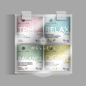 Kit Caixa de Acrílico + 4 Chás

Contém 4 Chás + 1 Caixa de Acrílico

1 Chá Tpm 10 Sachês
1 Chá Relax 10 Sachês
1 Chá Balance 10 sachês
1 Chá Digest 10 sachês
1 Caixa de Acrílico

