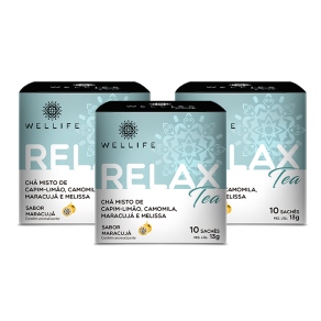 Combo Wellife 3 Chás Relax

Chá Misto de Capim-Limão, Camomila, Maracujá e Melissa

Sabor Maracujá

10 Sachês 13g