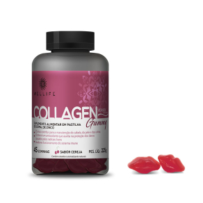 Wellife Colágeno VERISOL®️ em Gominhas Cereja - Collagen Gummy