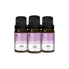 Combo Wellife 3 Óleos Essenciais de Lavanda
