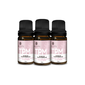 Wellife TPM Less

Blend de Óleos Essenciais 100% Puros

-Bergamota
-Gerânio
-Copaíba
-Sálvia
-Cipreste-Europeu
-Palma-Rosa
-Manjericão



