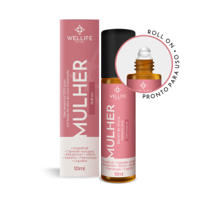 Wellife Óleo Essencial Blend Roll-On Mulher 10 ml