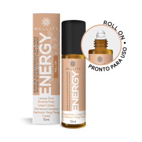 Wellife Óleo Essencial Blend Roll on Energy 10 ml