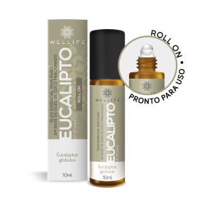 Wellife Óleo Essencial Roll on Eucalipto 10ml