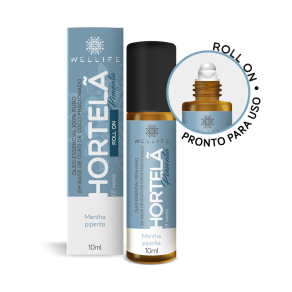 Wellife Óleo Essencial Roll on Hortelã Pimenta 10 ml