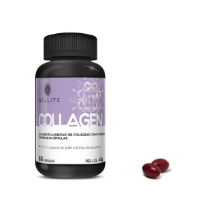 Wellife Collagen
Suplemento Alimentar em Cápsulas de Colágeno com Vitaminas e Minerais em Cápsulas
- Melhora Aspecto da Pele e Linhas de Expressão
60 cápsulas