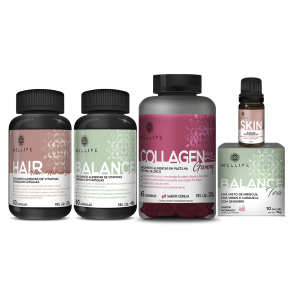 Combo Beleza

Contém 3 Suplementos + 1 Chá + 1 Óleo Essencial

1 Suplemento Detox 60 cápsulas
1 Suplemento Collagen Gummy 45 gomas
1 Suplemento Hair, Nail and Skin 30 cápsulas
1 Chá Balance 10 sachês
1 Óleo Essencial Skin 10ml