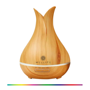 Difusor Umidificador Ultrassônico Modelo 3 (Flor) 400 ml