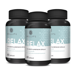 Combo 3 Wellife Suplemento Relax