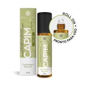 Wellife Óleo Essencial Roll on Capim Limão 10ml