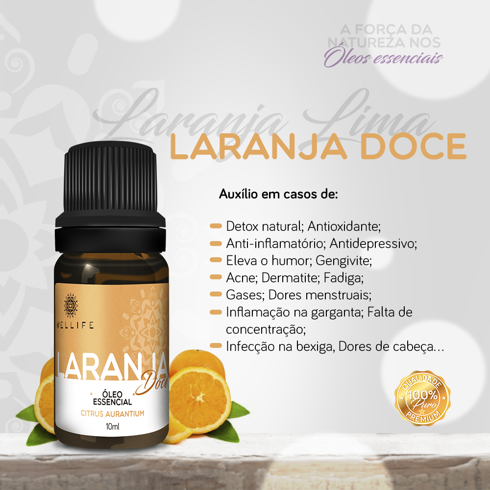 Óleo Essencial Laranja-Doce