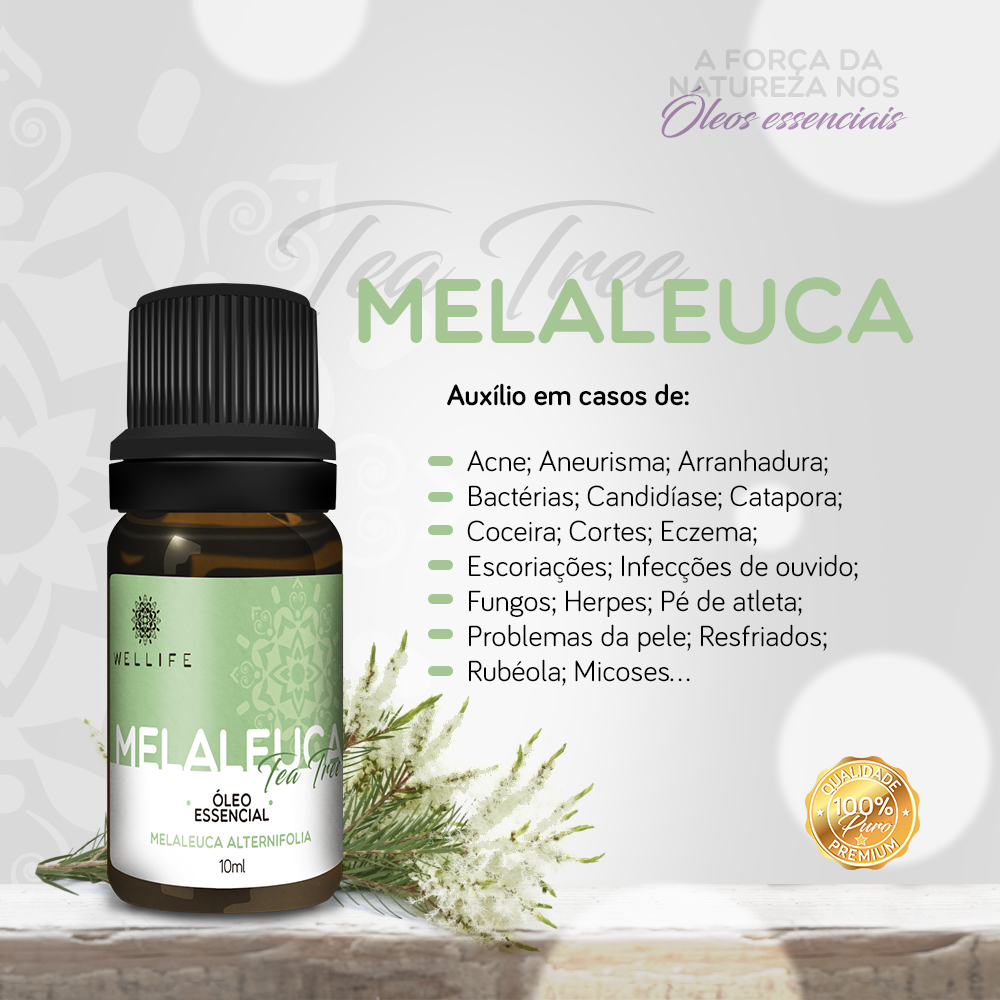 Óleo Essencial de Melaleuca: Ideal na prevenção e tratamento da Infecção Urinária